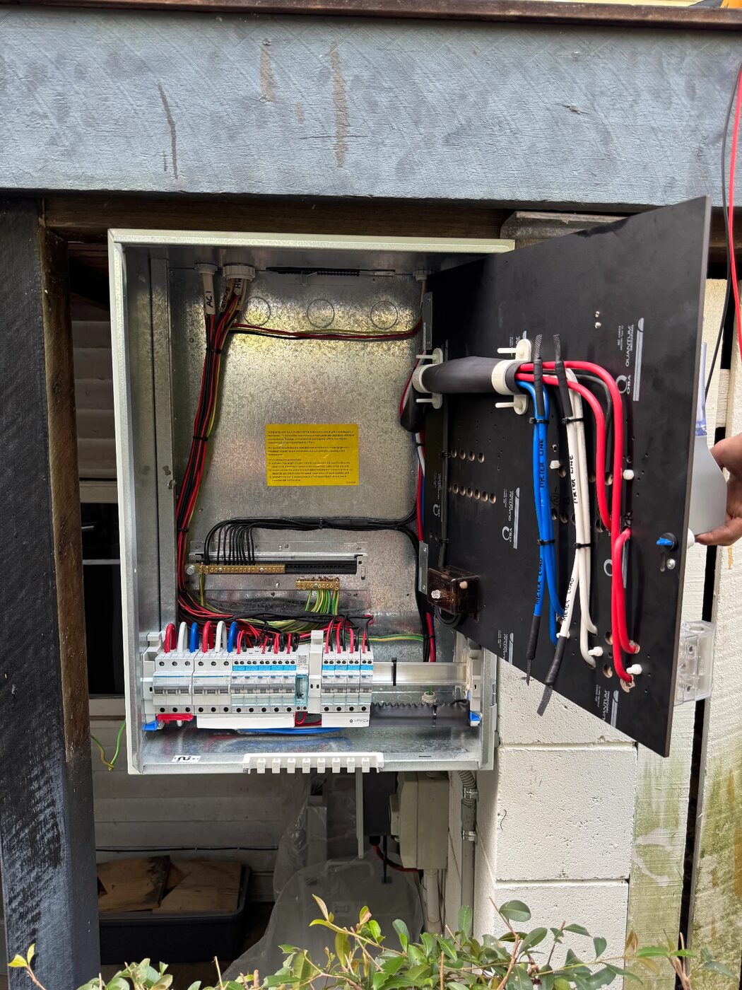 Upgraded switchboard by KBR Electrical with RCBO protection and neatly labelled circuits